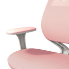 Vinsetto Small Mesh Office Chair with Castors - Pink-Colour: Pink