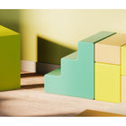 Mitybilt Build n Play Stairs - 24" L x 24" W x 24" H-Anti-bacterial and mildew resistant