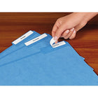 Avery White Laser/Inkjet Removable Filing Labels, 3-7/16" x 2/3", 300 Pack (06505)-Ideal for file folders, drawers, containers, boxes, shelves and more