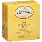 Twinings of London Earl Grey Enveloped Tea Bag - 50 Pack-Serving Size: 100g