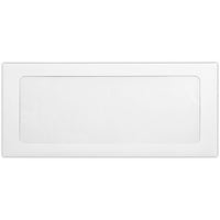 Enveloppes à fenêtre pleine face LUX #10 - 4-1/8 po x 9-1/2 po - 80 lb - blanc - paquet de 500-Dimensions : 4 1/8 po L x 9 1/2 po l
