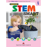 Popular Book Company Complete StemSmart Grade 1-Grade appropriate activities to consolidate concepts students learn in school 