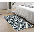 Home Décor Inc. Nylon Washable Area Rug - Blue - 3' x 5'-5