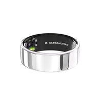 Ultrahuman Ring Air - Size 10 - Space Silver-The Ultrahuman Ring measures a wide range of metrics including sleep, activity, stress, heart health, movement, workouts, and recovery. Stay on top of your health and fitness goals with detailed insights to optimize your performance and well-being.