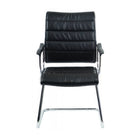 TygerClaw Mid Back Bonded Leather Office Chair-Built in lumbar support to maintain proper sitting posture