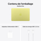 Apple - Portatif MacBook Neo 13 po - A18 Pro - SSD 256 Go - Mémoire 8 Go - Agrume-10