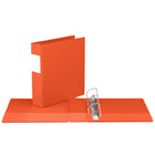Davis Group Premium Economy Binder - D Ring - 2" - Orange - 6 Pack-2"