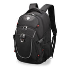Swissdigital Kappel Backpack with SD Finder-Padded laptop compartment is designed to fit any laptop up to 17" in size.