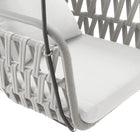 Modway Kaliah Outdoor Patio Aluminum Swing Chair - Light Grey White-8