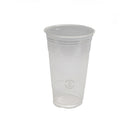 Eco-Packaging RPET Cold Cup - 24 oz - Clear - 600 Pack-Made from 100 percent renewable resources