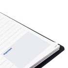 Blueline 2026 MiracleBind Daily Planner - 8" x 5" - Black - Bilingual-Certified under FSC license code: FSC C102682. The Forest Stewardship Council enables businesses and consumers to choose products made with materials sourced from responsible forestry, promoting environmentally appropriate, socially beneficial, and economically viable management of the world's forests