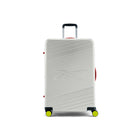 Reebok GO Collection Large Hardside Luggage - White-Made of ABS and polycarbonate