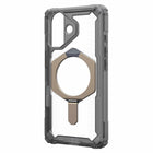 UAG Plasma XTE Compatible with MagSafe Rugged Case for iPhone 17 - Ash/Titanium-Built-in MagSafe Module