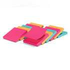 Staples Stickies Brights Pop Up Notes - 3" x 3" - 12 Pack-3" x 3"