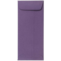 JAM Paper #10 Policy Envelopes, 4 1/8 x 9.5, Dark Purple, 100 Pack (563912518g)-Dark purple