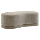 Modway Nimbus 48" Upholstered Ottoman Bench - Oat-Soft Chenille Upholstery