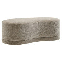 Modway Nimbus 48" Upholstered Ottoman Bench - Oat-Soft Chenille Upholstery
