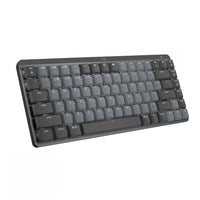 Logitech MX Mechanical Mini Minimalist Wireless Illuminated Keyboard - Tactile-Fluid and quiet mechanical typing: MX Mechanical Mini keyboard features Tactile Quiet switches that deliver next-level feel and flow with less noise - Clicky and Linear switches are also available