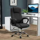 Vinsetto High Back Adjustable Office Chair with Wheels-Adjustable seat height to fit your sitting style