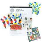 Daler-Rowney Simply Creative 28-Piece Set - Pouring Art-Great for Beginners - You don't have to be a professional artist to create a masterpiece. Enjoy easy access to all the necessary supplies and the paints even come pre-mixed!