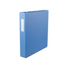 Staples Economy Round Ring Binder - 1-1/2" - Light Blue-1-1/2" Storage, round ring, light blue binder with 280 page capacity