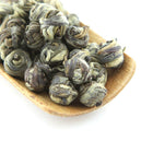 Tao Tea Leaf - Thé vert Perle du dragon, jasmin, 50 g de thé en vrac-Nous recommandons ce thé pour les amateurs de jasmin qui apprécient une saveur légère et propre en accompagnement