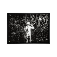 The Tragically Hip Gord Downie Salute - Framed Canvas - 31" x 22"-Premium music memorabilia