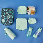 b.box - Lunchbox - Spearmint-Comfortable carry handle for kids.