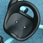 Qaba Kids Tricycle with Adjustable Seat and Basket - Blue-Easy-to-grip handle for added comfort 
