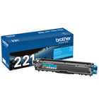 Brother TN221C Standard-Yield Cyan Toner Cartridge-Finely balanced for an even flow and consistent toner distribution onto the page