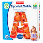 University Games The Learning Journey Match It: Alphabet Match - Alphabet Recognition Puzzle For Kids - ABC Learning Puzzle For Toddlers - Fun Letter Recognition Game-Encourage hand-eye coordination & tactile skills