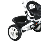 Qaba - Tricycle 6 en 1 pour tout-petits avec poignée de poussée parentale - bleu clair-Matériau : PP, métal, polyester 