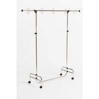 Pacon Adjustable Pocket Chart Stand - Metal Locking Casters - Adjustable to 78"-Adjustable pocket chart stand that adjusts from 48"H to 78"H and 42"W to 77"W