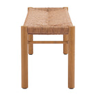 Zuo Iska Bench - Natural-3 year limited warranty