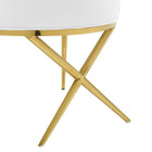 Modway Savour Tufted Performance Velvet Accent Dining Armchair - White-9