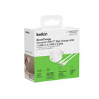 Belkin 45W USB Fast Wall Charger with 1m USB-C to USB-C Cable -Fast charge iPhone 16 Pro from 0-50% in 28 minutes or Samsung Galaxy S23 from 0-50% in 30 minutes