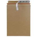 JAM Paper Photo Mailer Stiff Envelopes with Self Adhesive Closure, 9 x 11.5, Brown Kraft Recycled, 12 Pack-Brown Kraft Cardstock Mailer
