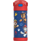 Thermos - Bouteille d'eau isotherme FUNtainer en acier inoxydable - 410 ml - Pat' Patrouille-Étanche une fois fermé