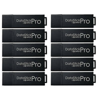 Centon DataStick Pro 128 GB USB 3.0 Flash Drive - Black - 10 Pack-128 GB capacity
