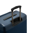 Bugatti 3-Piece Softside Luggage Set - Navy-Dimensions (with wheels) -  Carry-on: 21" H x 14" W x 8.25" D, Medium: 25.25" H x 17" W x 10.75" + 2" D, Large: 29.5" H x 18.5" W x 11.75" + 2" D