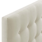 Modway Emily Upholstered Fabric Full Headboard - Ivory-6