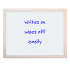 Crestline Products Wood Framed Dry Erase Board, 18" x 24"-Features a hand crafted wood frame.