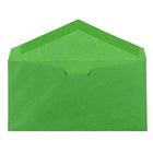 JAM Paper Enveloppes format livret de teinte claire en pap. rec. avec ferm. gom., 3 7/8 x 7 1/2 po, vert festif, 100/pqt-Taille : Mini (3 7/8 x 7 1/2 po)