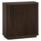 Hudson&Canal Easton 32"W Accent Cabinet - Alder Brown-Modern transitional design for your home office, bedroom, or living spaces