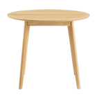 Modway Vision 35" Round Dining Table - Oak-Assembled Required