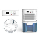 Pure Enrichment PureDry Mini Dehumidifier-Ideal for small rooms: the perfect size for petite spaces both indoors and out. try it in bathrooms, closets, outdoor sheds, or campers.