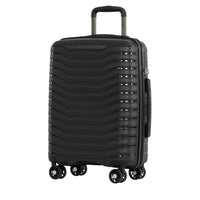Air Canada Jasper 20" Hardside Carry-on Spinner Luggage  - Black-Constructed in durable & lightweight Polypropylene material