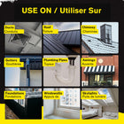 Alien Seal Spray Waterproof Liquid Rubber Spray - 14 oz - Black-Paintable & Flexible: Once cured, Alien Seal Spray remains flexible and can be painted over without any complications, offering a perfect finish that adapts to your project needs.