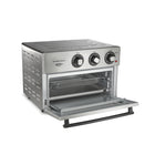 Hamilton Beach - Four grille-pain à 6 tranches - acier inoxydable-6 fonctions: les cadrans faciles à tourner incluent les réglages de friture à l'air libre, de pain grillé, de cuisson, de gril, de cuisson par convection et de maintien. La température s'ajuste de 150 °f à 450 °f et la minuterie de 30 minutes éteint automatiquement le four lorsque vos aliments sont prêts.