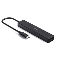 Kopplen USB-C 5-Port Hub with 4K HDMI-Expanded Connectivity: Equips USB-C devices with five additional ports: two USB-A 2.0, one USB-A 3.2 for data transfer, one USB-C PD 100W for fast charging, and one HDMI 4K/60Hz for ultra-high-definition video output